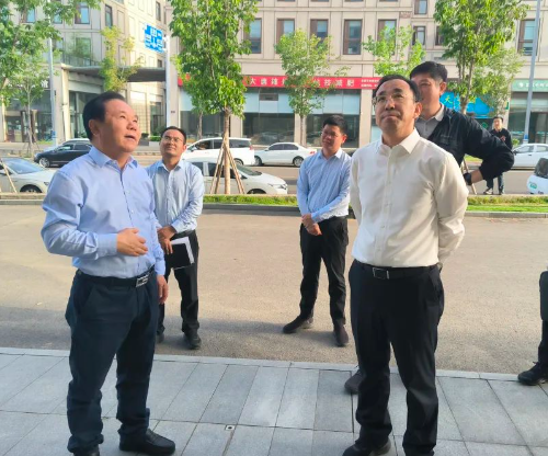 郑州航空港区党工委委员管委会副主任秦新东一行莅临杰瑞生物实地调研指导